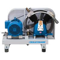 Компрессор поршневой дожимной (бустер) "KRAFTMANN" 3-42-74 (2480 л/мин)