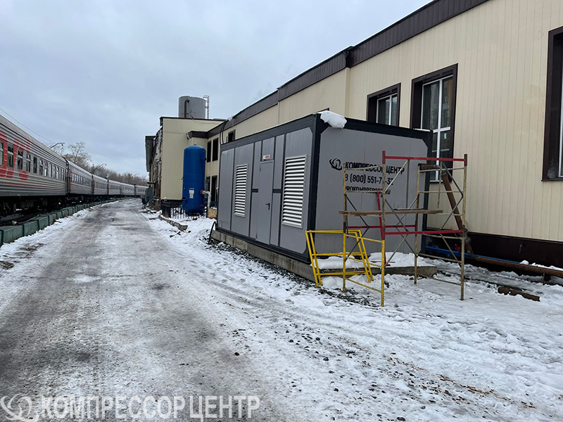 Модульная компрессорная станция для АО "ФПК" Модульная компрессорная станция для АО "ФПК"