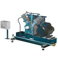 Компрессор поршневой дожимной (бустер) "AIRPOL" ADP 300-150/8