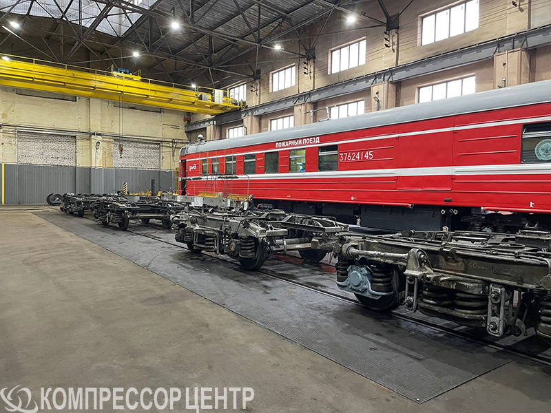 Модульная компрессорная станция для АО "ФПК" Модульная компрессорная станция для АО "ФПК"