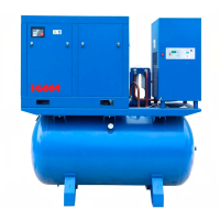 Винтовой компрессор KraftMachine КМ5.5-10рВ-500/О, IP54 Винтовой компрессор KraftMachine КМ5.5-10рВ-500/О, IP54