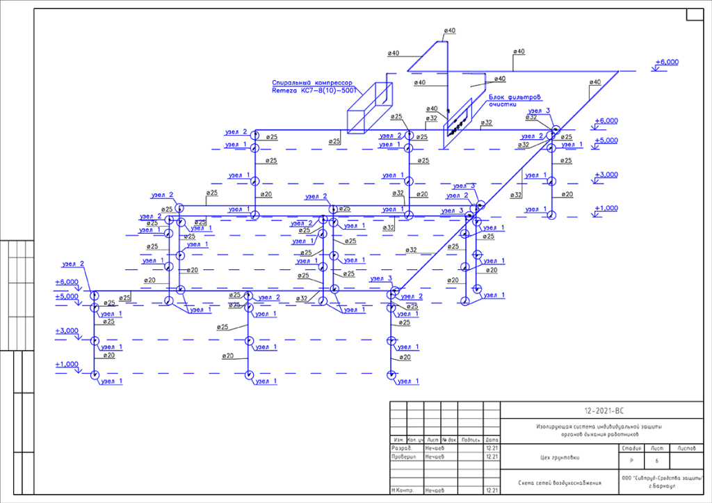 проект пневмолинии проект пневмолинии
