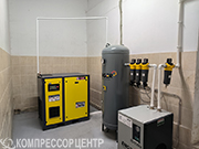 Проект - Винтовой компрессор Comprag DV-18 для АО Совхоз имени Ленина