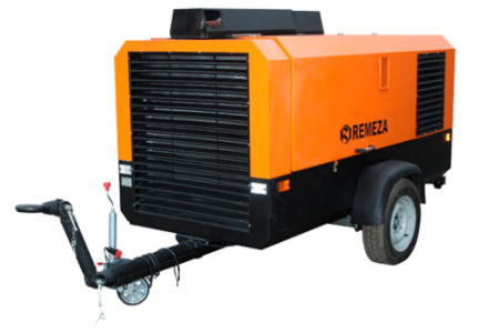 Компрессор винтовой "REMEZA" ДК-12/12 B (на шасси) Компрессор винтовой "REMEZA" ДК-12/12 B (на шасси)