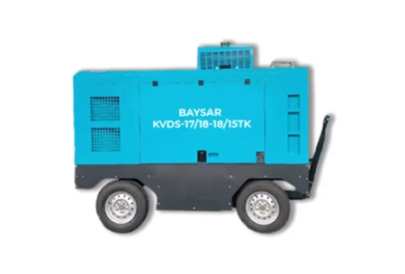 Передвижной компрессор Baysar KVDS-17/18-18/15TK Передвижной компрессор Baysar KVDS-17/18-18/15TK