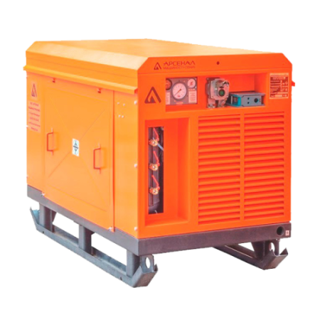 Компрессор винтовой "ЗИФ" ШВ 25/0,7 Т (380/660 в, на салазках)